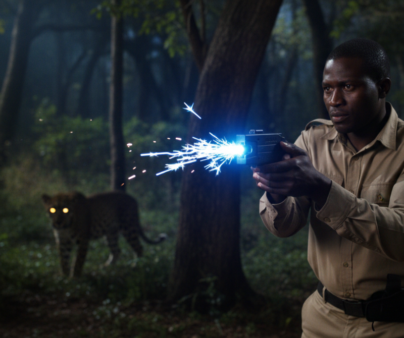 CHANGJIANG Shooting Taser Rechargeable Extreme Defense Tool Yellow